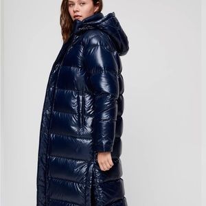 Metallic Blue Long Superpuff